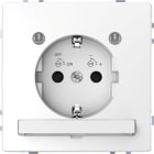 SCHNEIDER ELECTRIC - Presa sic SCHUKO, luce, modulo LED, protez, senza vite, bianco loto, Sys Design