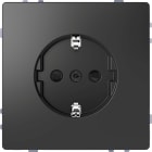 SCHNEIDER ELECTRIC - Prese SCHUKO, protezione, morsetti a vite, antracite, System Design