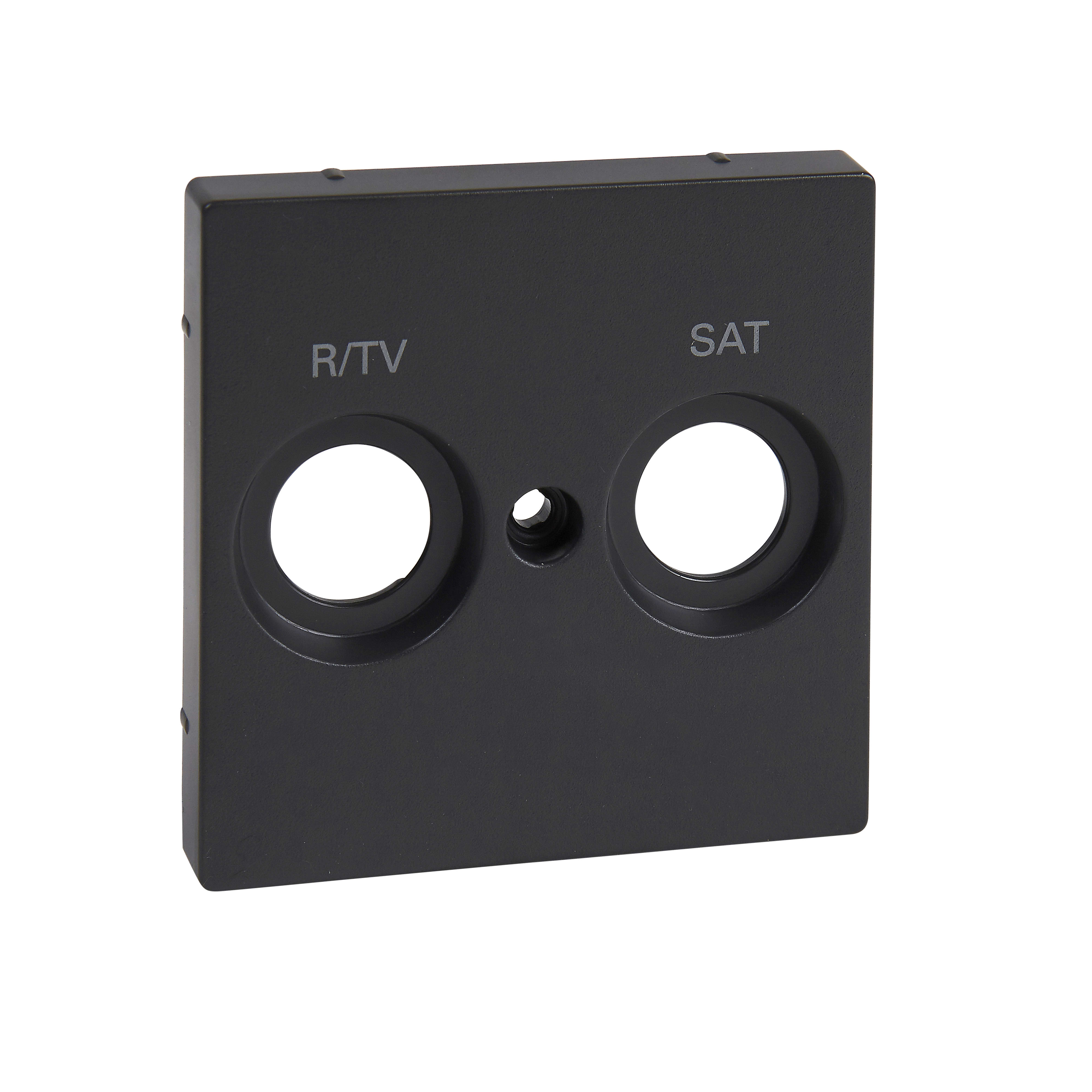 SCHNEIDER ELECTRIC - Presa centrale R-TV+SAT, antracite, SysM