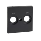 SCHNEIDER ELECTRIC - Presa centrale R-TV+SAT, antracite, SysM