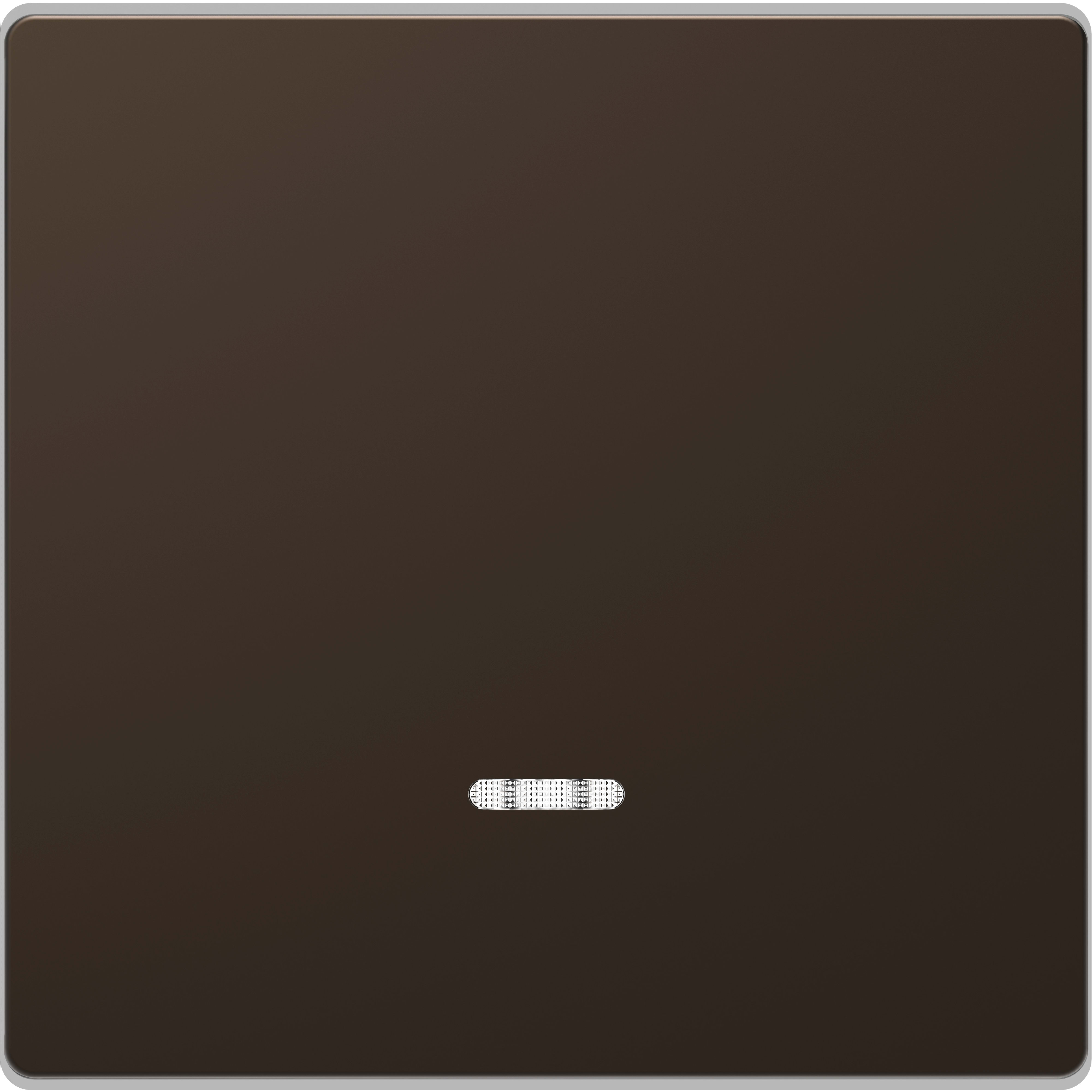 SCHNEIDER ELECTRIC - Copritasto con finestra indicazione, moka, System Design