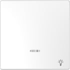 SCHNEIDER ELECTRIC - Copritasto, finestra indicazione e disegno campana, bianco loto, System Design