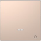 SCHNEIDER ELECTRIC - Copritasto, finestra indicazione e disegno campana, champagne, System Design