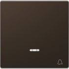 SCHNEIDER ELECTRIC - Copritasto, finestra indicazione, disegno campana, moka, System Design