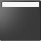 SCHNEIDER ELECTRIC - Copritasto con etichetta, antracite, System Design