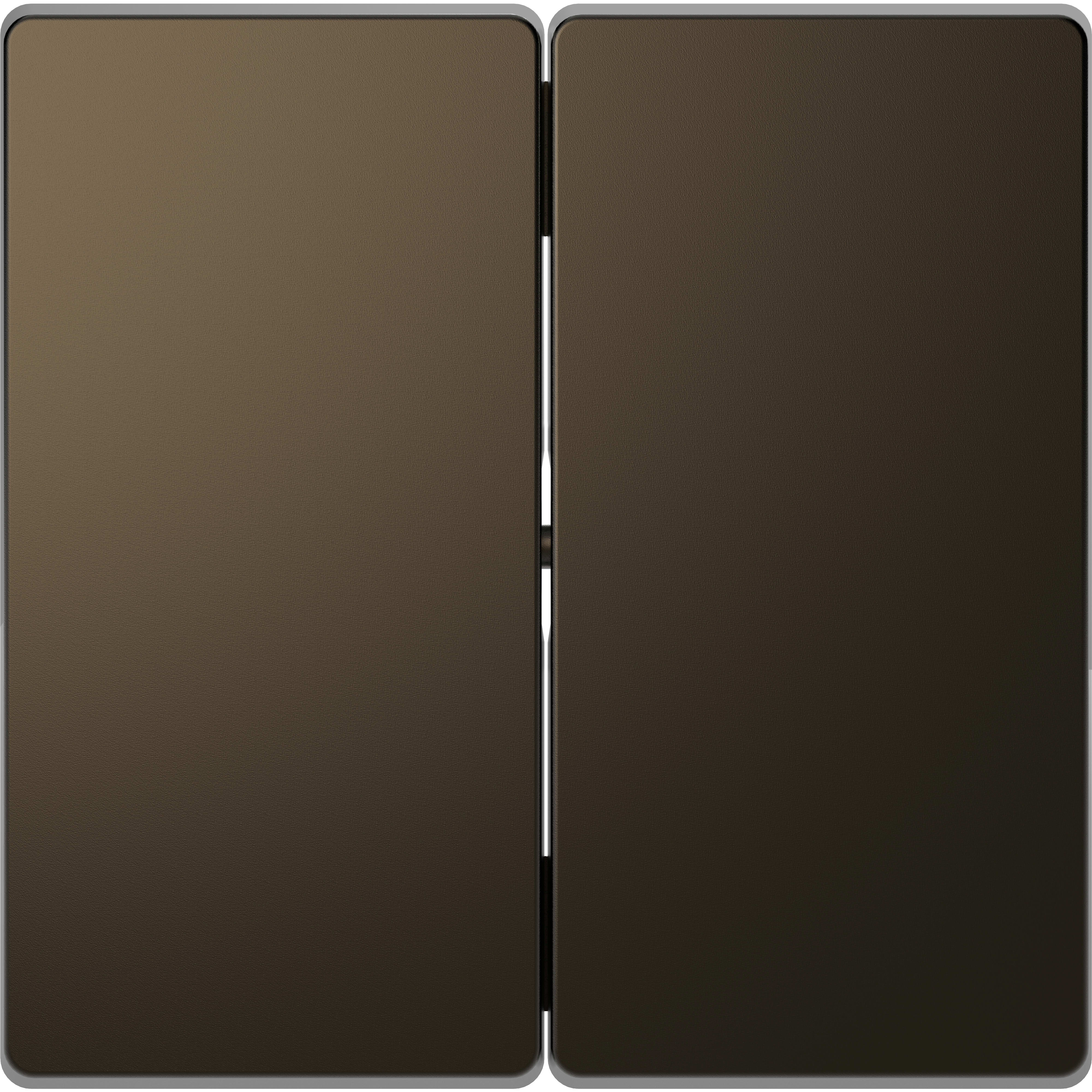 SCHNEIDER ELECTRIC - Copritasto 2 moduli, moka, System Design