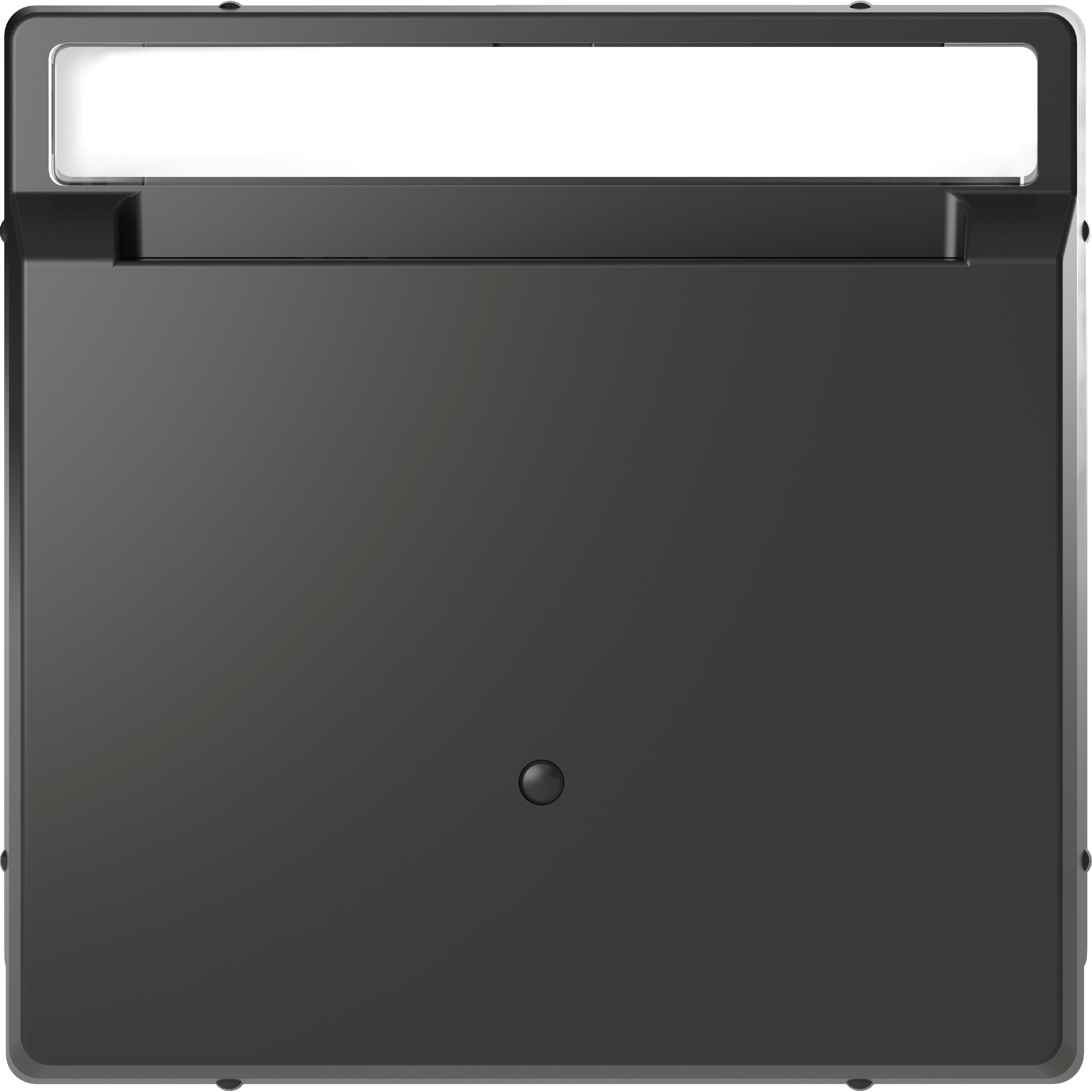 SCHNEIDER ELECTRIC - Holder per tessere hotel con campo etichetta, antracite, System Design