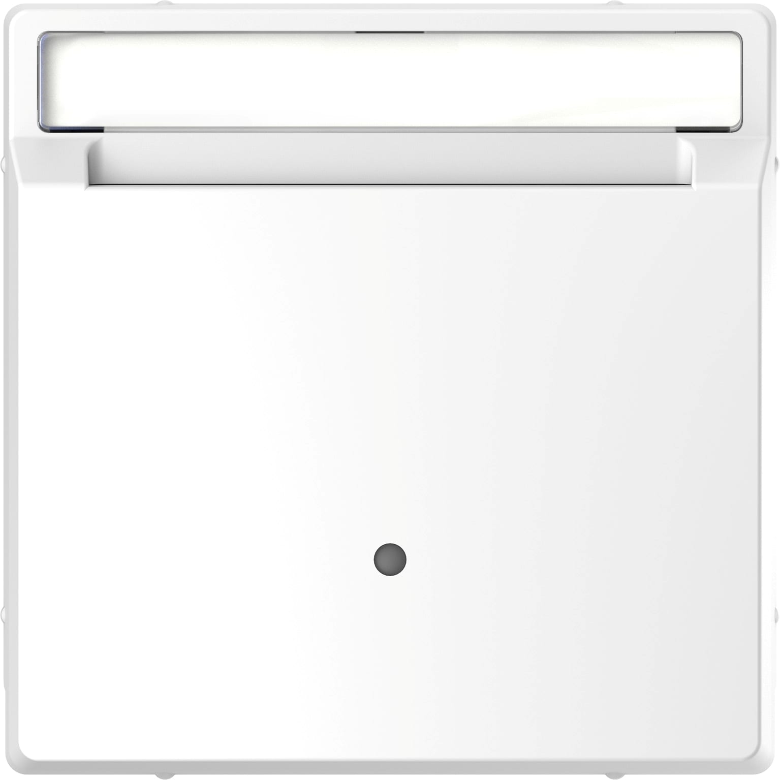 SCHNEIDER ELECTRIC - Holder per tessere hotel con campo etichetta, loto bianco, System Design