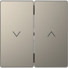 SCHNEIDER ELECTRIC - Copritasto per tapparelle, nickel, System Design