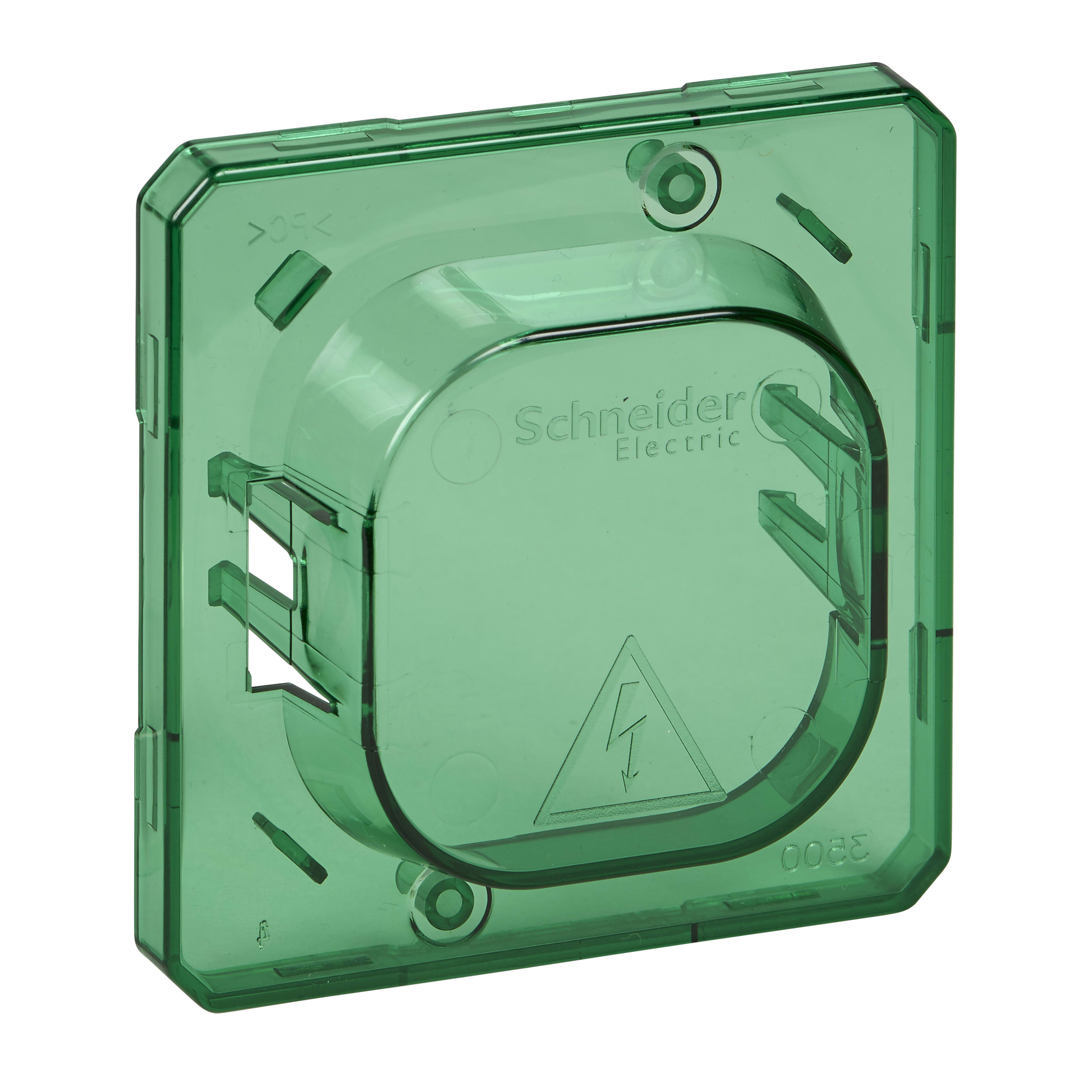 SCHNEIDER ELECTRIC - Dirt cover switch socket-outlets green