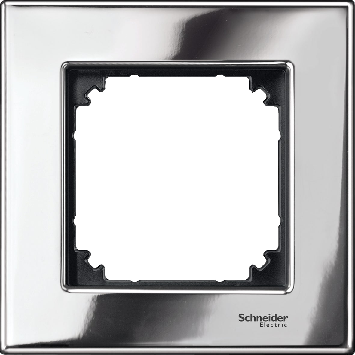 SCHNEIDER ELECTRIC - CORNICE M-ELEGANCE, SINGOLA, METALLO, CR