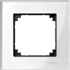 SCHNEIDER ELECTRIC - Cornice in cristallo singola bianco bril