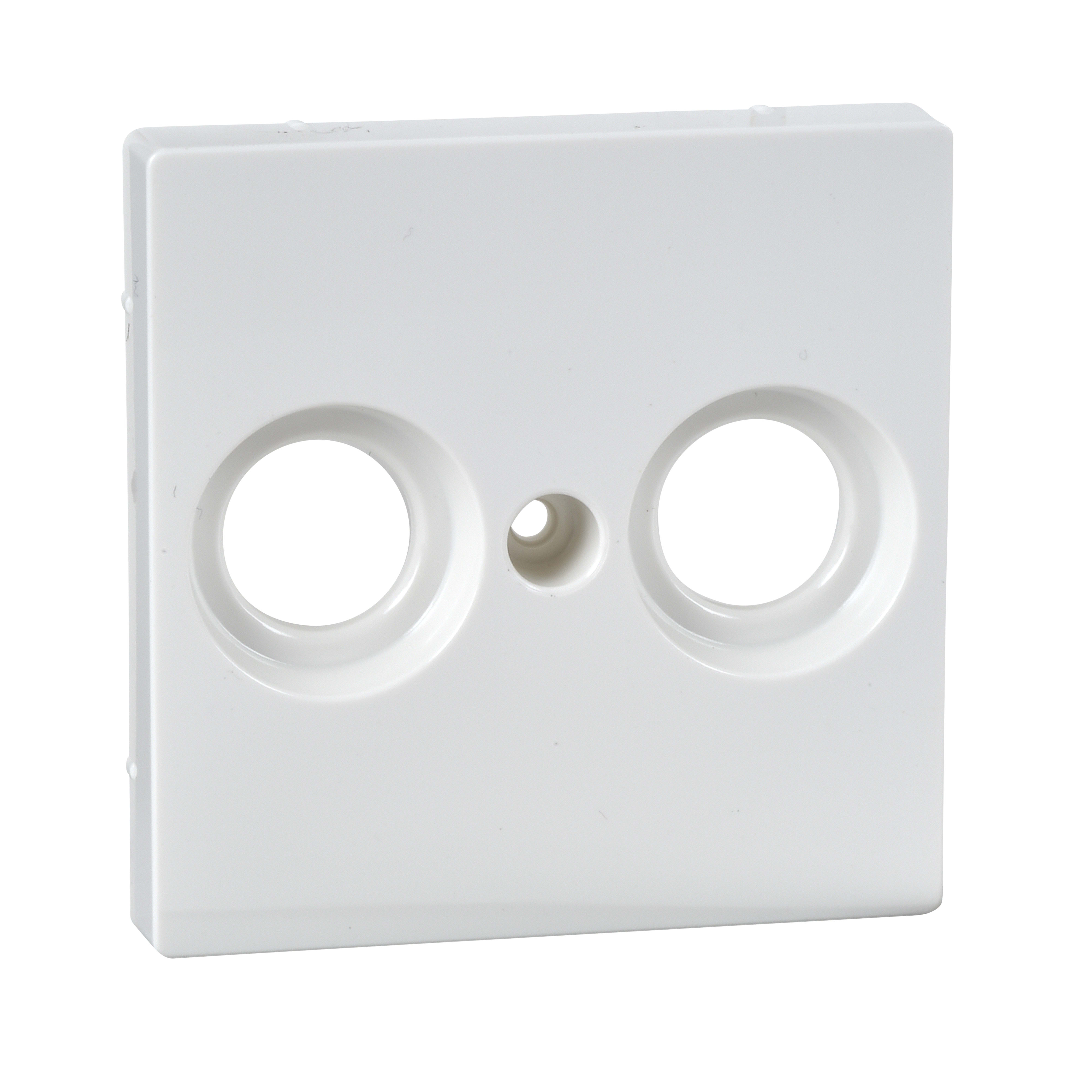 SCHNEIDER ELECTRIC - Placca ctl presa antenna doub bi po SysM
