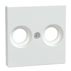 SCHNEIDER ELECTRIC - Placca ctl presa antenna doub bi at SysM