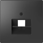 SCHNEIDER ELECTRIC - Piastra per presa RJ45, 1 slot, antracite, System Design