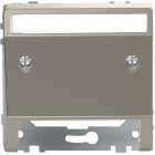 SCHNEIDER ELECTRIC - Presa inclinata con etichetta, nickel, System Design