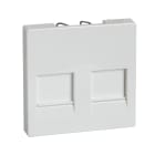SCHNEIDER ELECTRIC - Placca ctl prot 2 prese dati bi po SysM