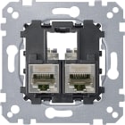 SCHNEIDER ELECTRIC - PRESA RJ45 DOPPIA Cat6a STP S-One