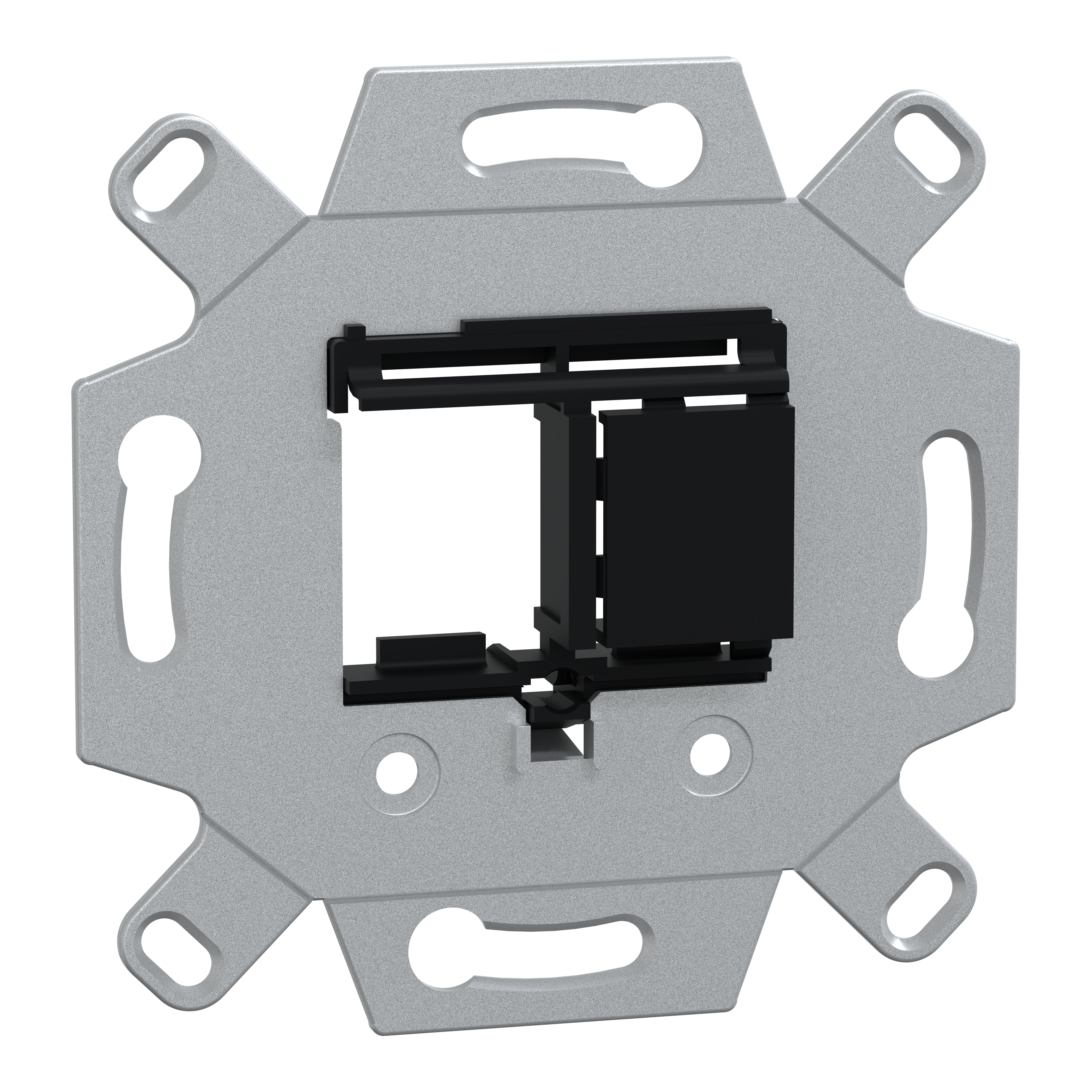 SCHNEIDER ELECTRIC - Adattatore per piastra multimediale, keystone, 2 slot