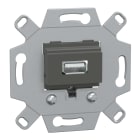 SCHNEIDER ELECTRIC - Inserto USB 2.0, 1 slot