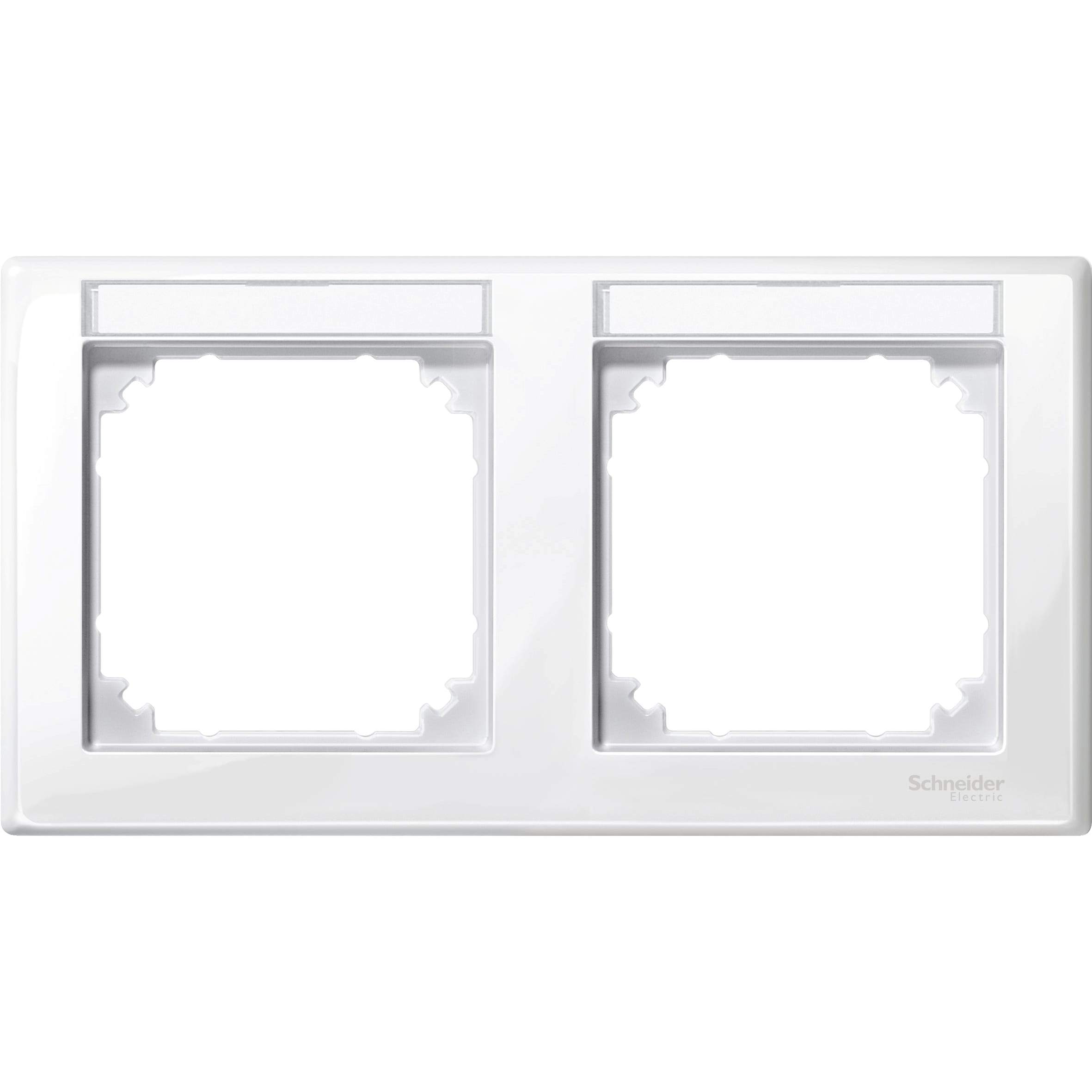 SCHNEIDER ELECTRIC - CORNICE M-SMART DOPP.BI.POL.BRILL.