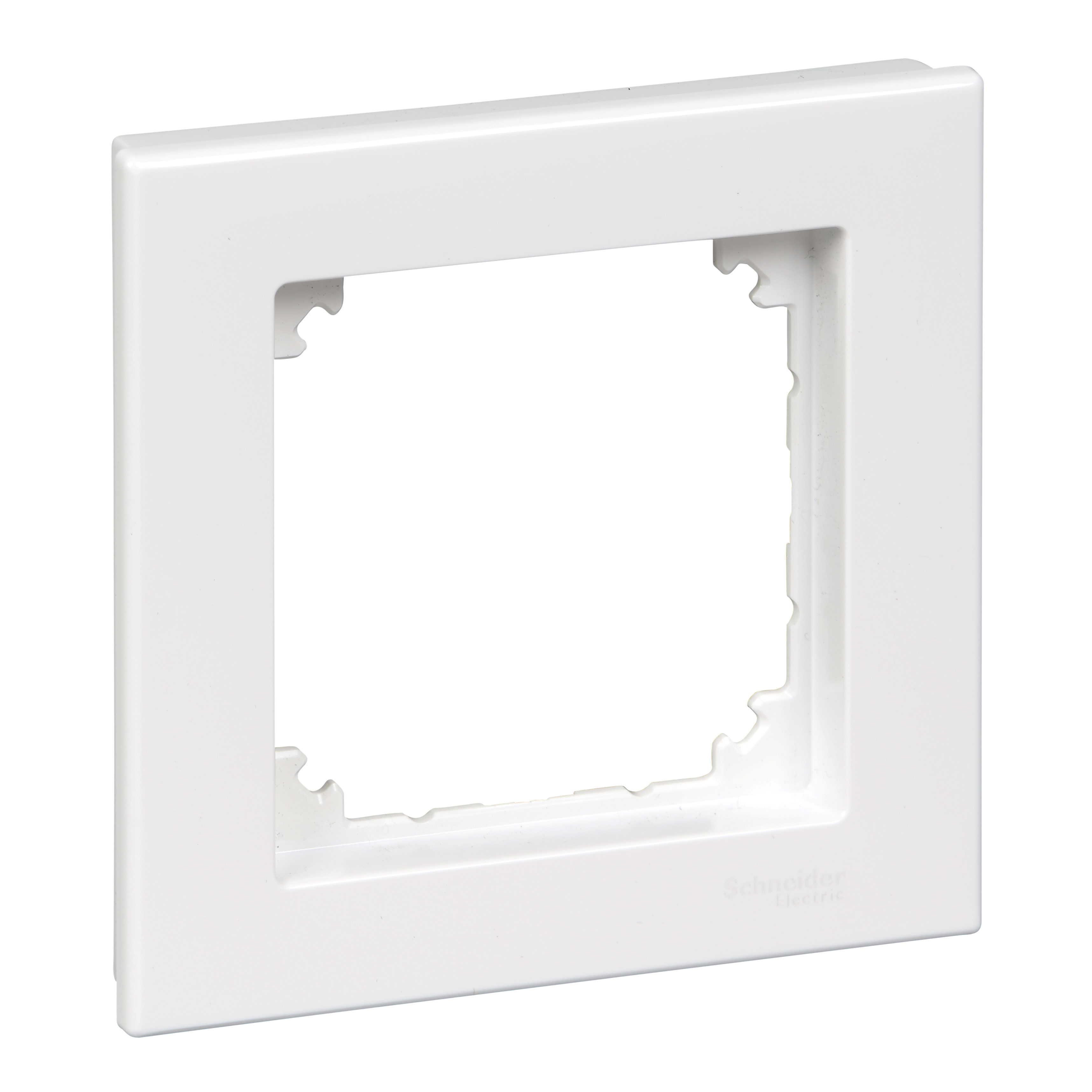 SCHNEIDER ELECTRIC - Cornice singola M-Plan bianco attivo
