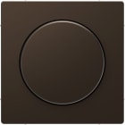 SCHNEIDER ELECTRIC - Piastra con manopola rotante, moka, System Design