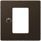 SCHNEIDER ELECTRIC - Placca per unità controllo temperatura con touch, moka, System Design