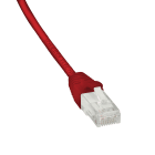 SCHNEIDER ELECTRIC - Patch cord, Actassi, Category 6, U-UTP, LSZH, 1 m, red