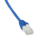 SCHNEIDER ELECTRIC - Patch cord, Actassi, Category 6, U-UTP, LSZH, 2 m, blu