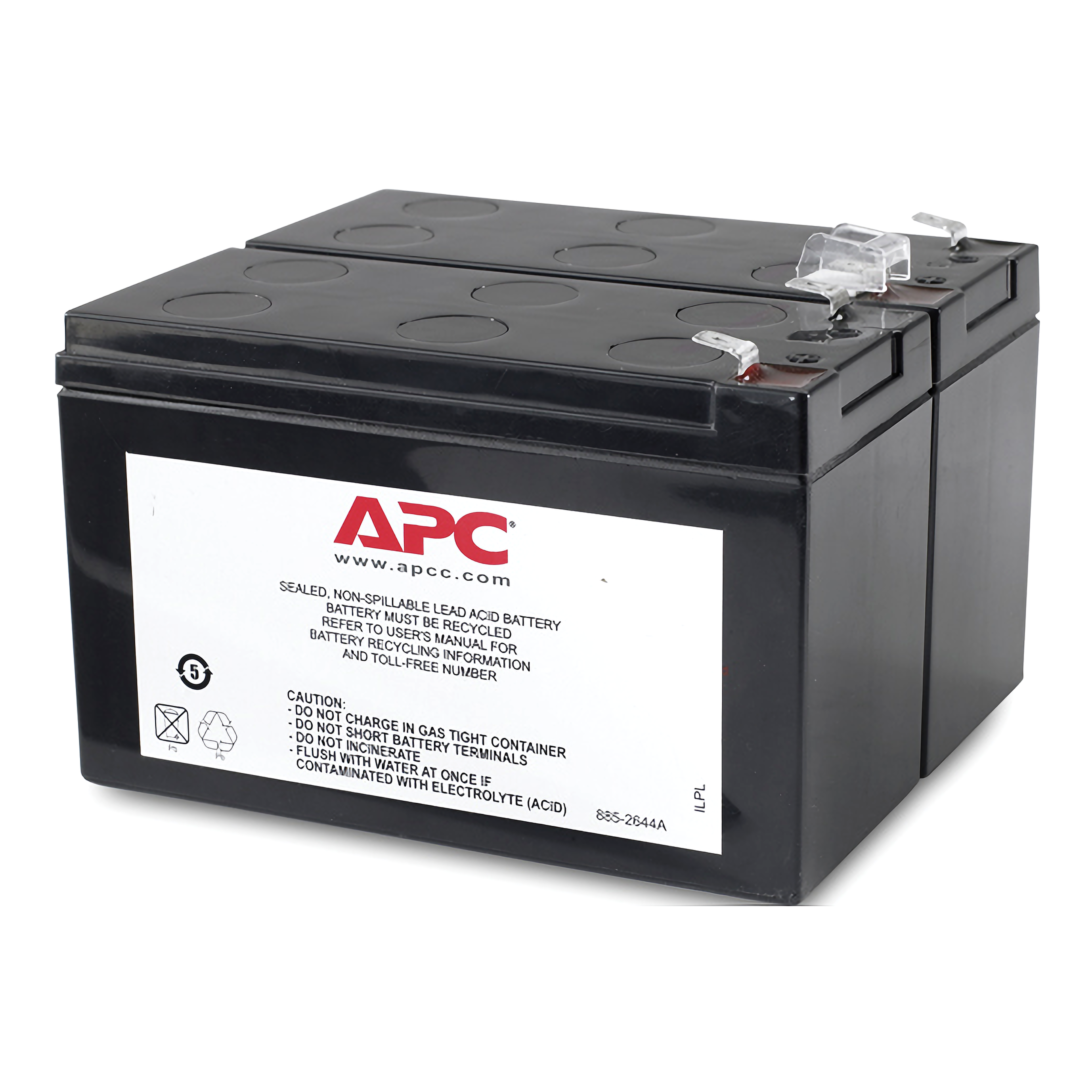 SCHNEIDER ELECTRIC - Confezione batterie di sostituzione APC N. 113 con 2 anni di garanzia