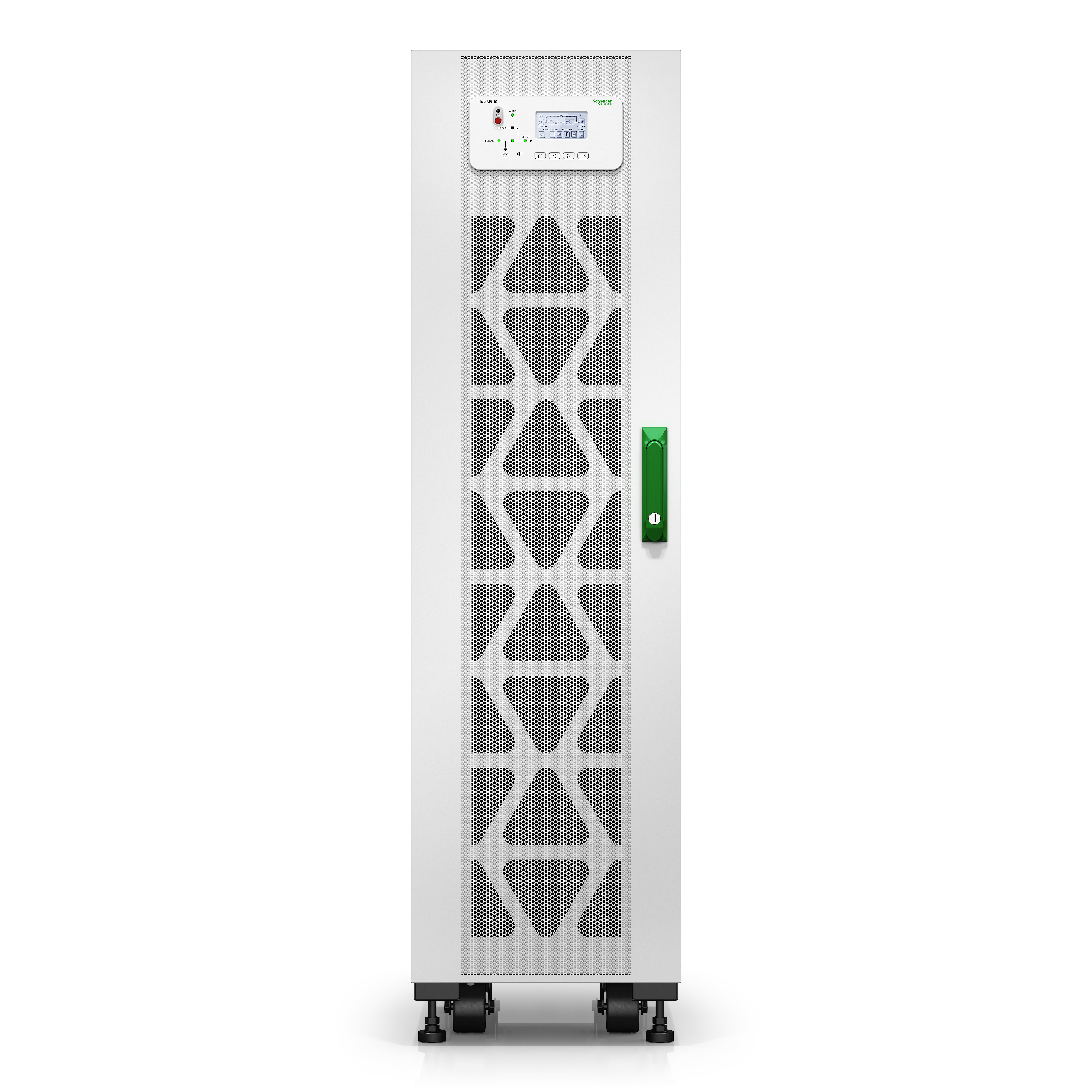 SCHNEIDER ELECTRIC - Easy UPS 3S 10 kVA 400V 3:1 UPS, con 2 stringhe di batterie da 7Ah espandibile fino a 3 stringhe, Start-up 5x8
