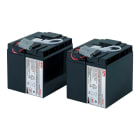 SCHNEIDER ELECTRIC - Cartuccia batteria di ricambio APC n. 55 con 2 anni di garanzia
