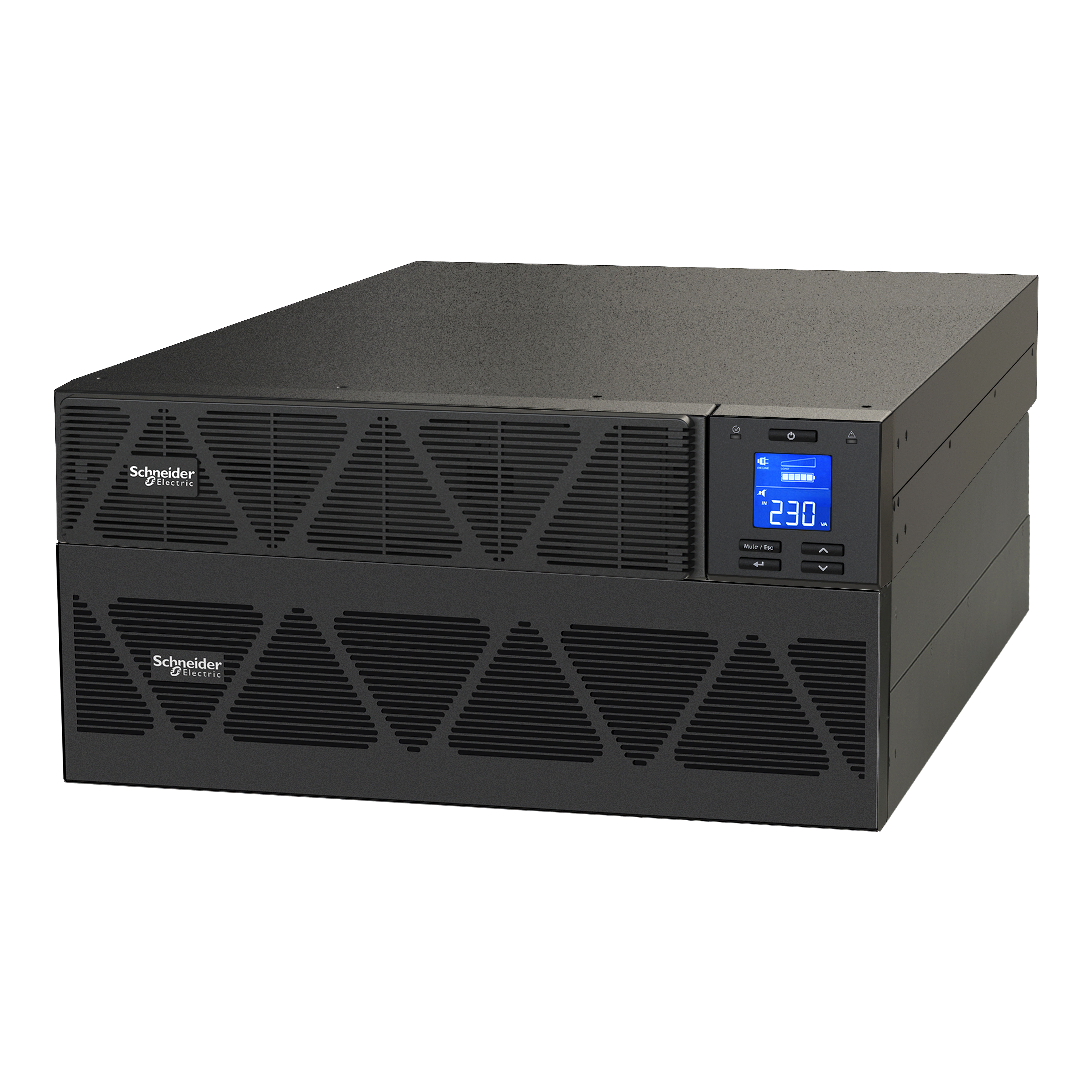 SCHNEIDER ELECTRIC - Easy UPS 1Ph on-lineSRVS RM ext. Runtime 10000 VA 230 V with rail kit-batt. pack