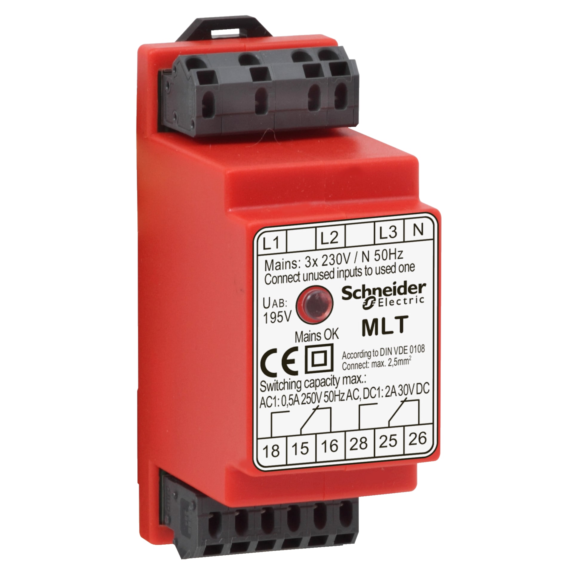 SCHNEIDER ELECTRIC - Exiway Power Control, MLT,monitoraggio alimentazione trifase