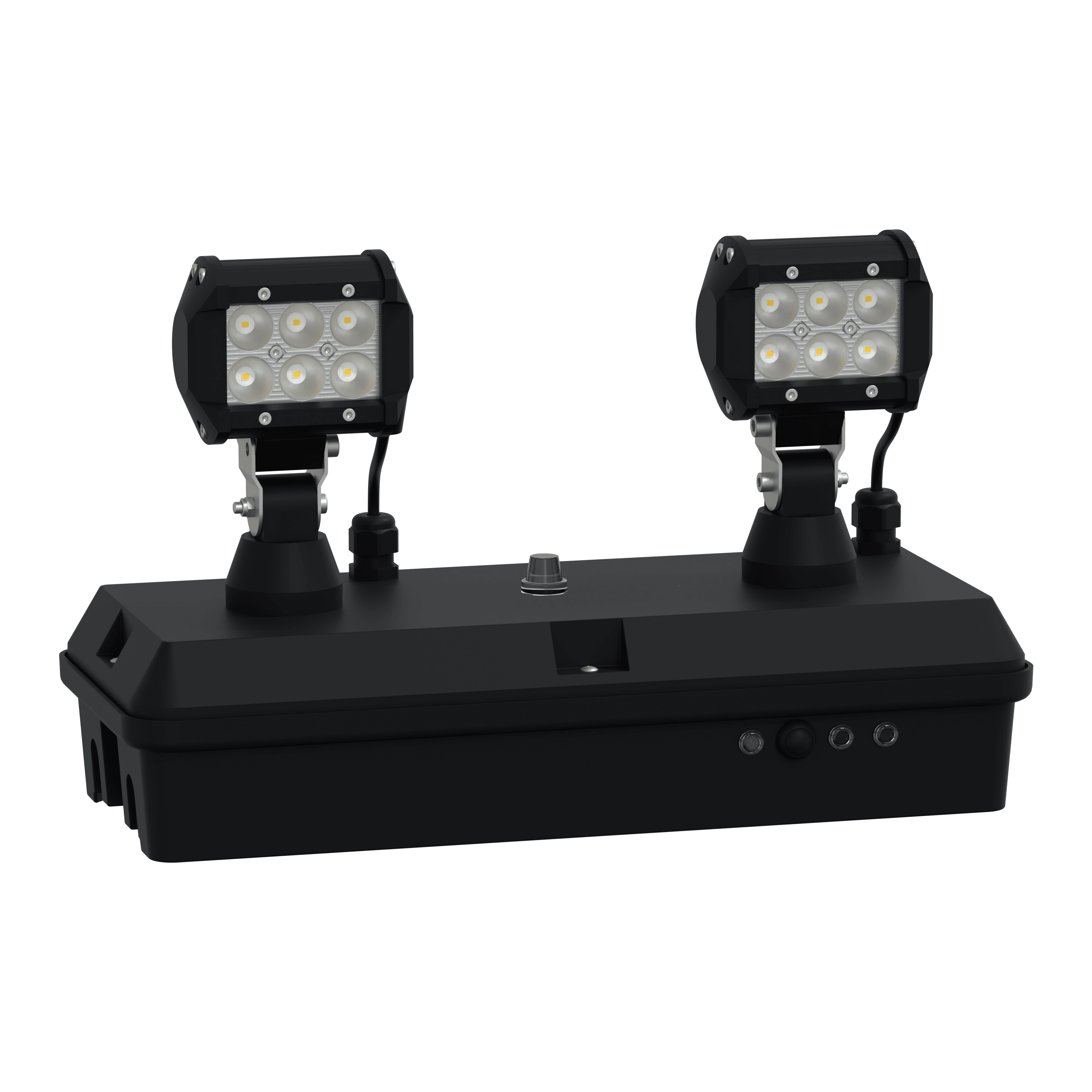 SCHNEIDER ELECTRIC - Exiway Smartduo, IP65, Autoalimentato Autodiagnosi Activa, 2400lm SE, 1h, Apparecchio di illuminazione di sicurezza