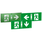 SCHNEIDER ELECTRIC - Schermo segnalazione con 3 pittogrammi destra/sinistra/ basso, Exiway Smartled, 24m, Accessorio di Segnalazione