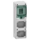 SCHNEIDER ELECTRIC - MiniQuadro Mureva Enclosures IP65 4 moduli 2 prese da incasso