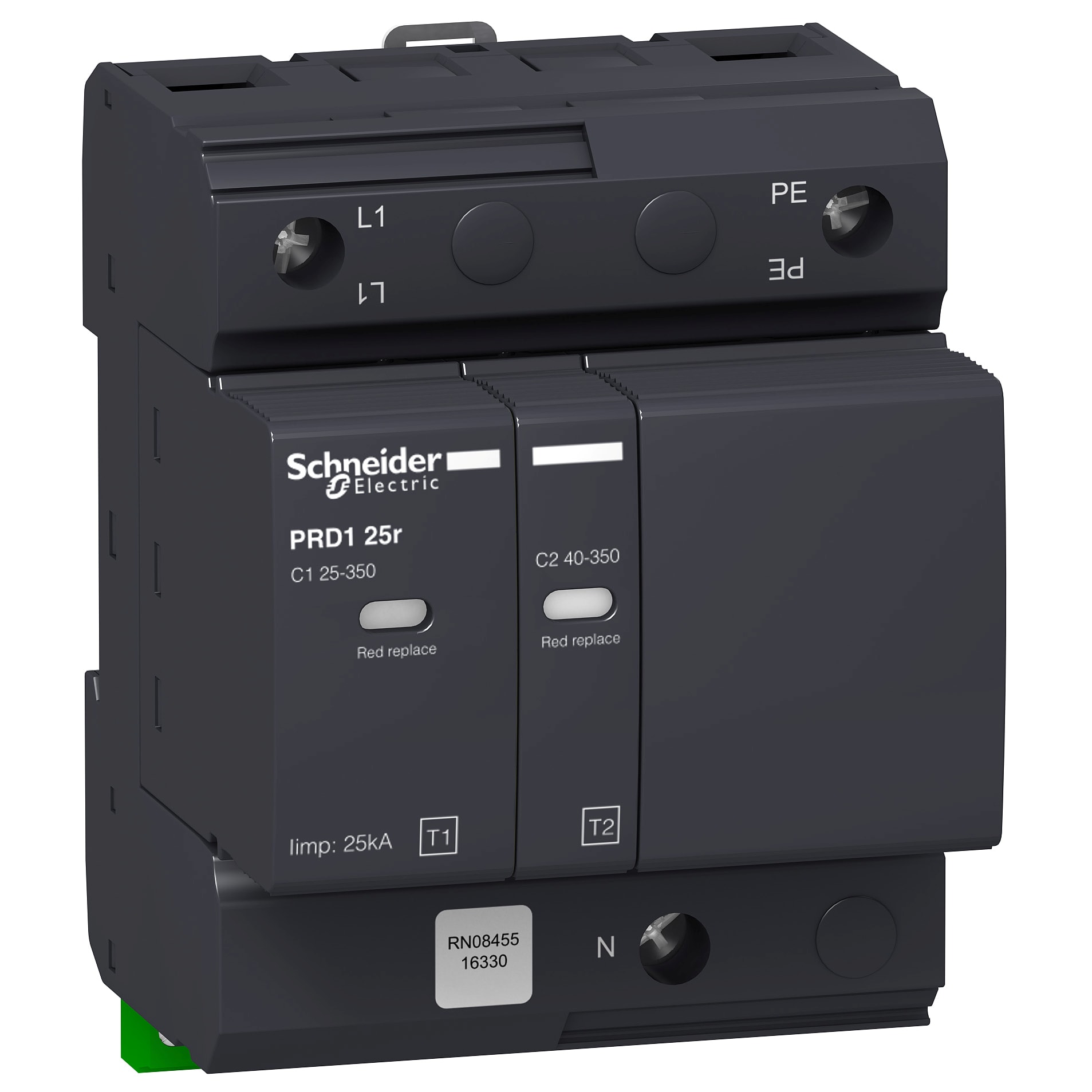 SCHNEIDER ELECTRIC - PRD1 25R 1P+N RIP. EST. TIPO 1+2