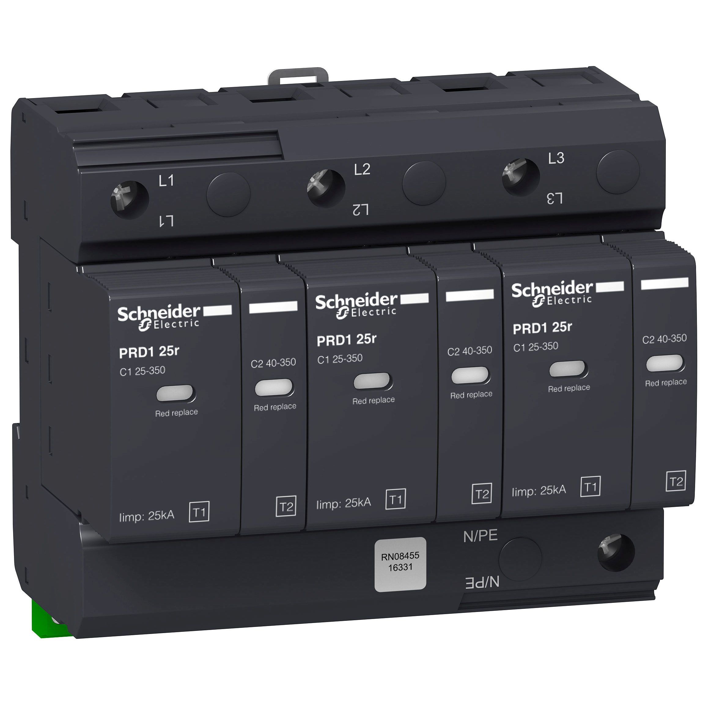 SCHNEIDER ELECTRIC - PRD1 25R 3P RIP. EST. TIPO 1+2