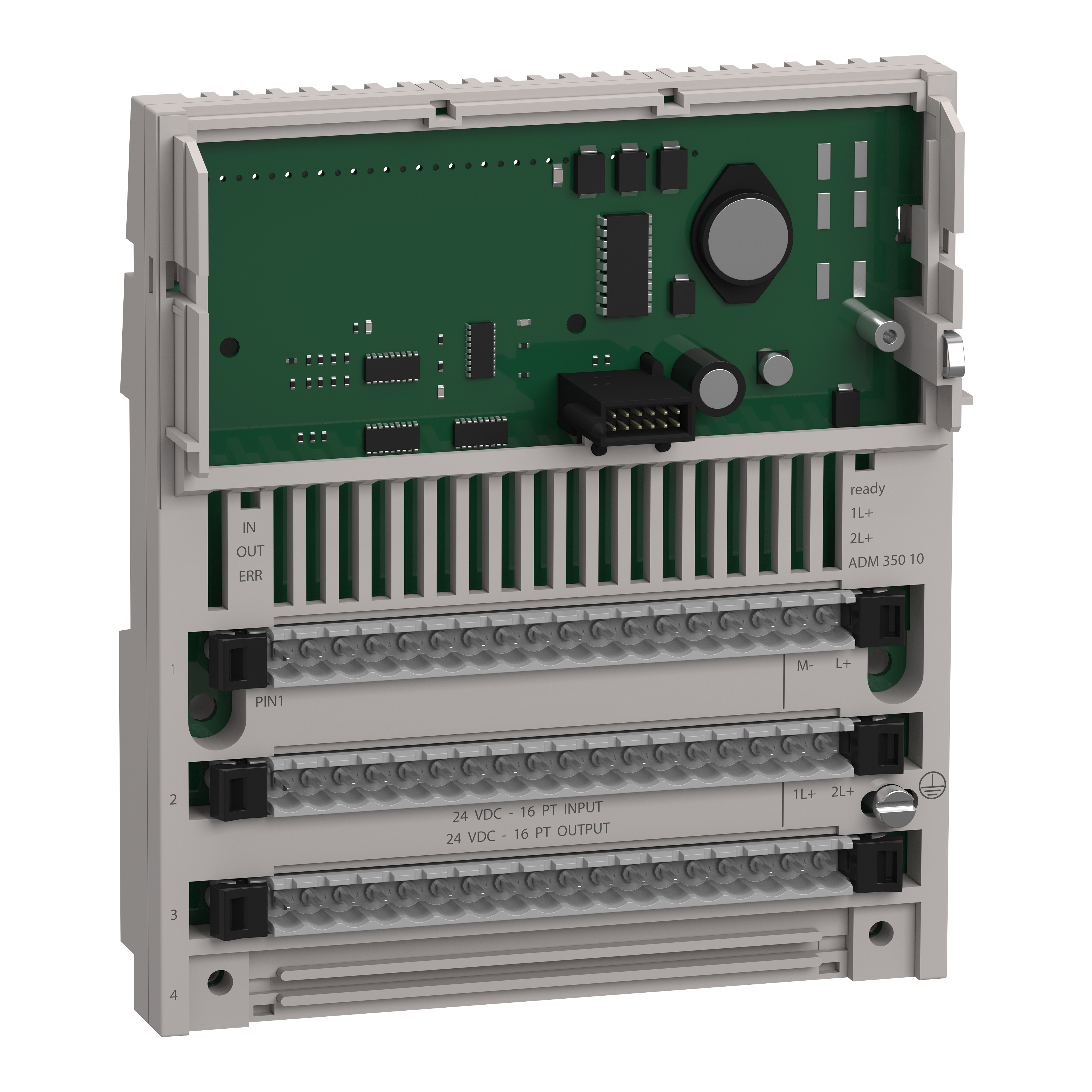 SCHNEIDER ELECTRIC - Modulo I-O digitali Modicon Momentum - 16 ing. - 24V CC - 16 usc. stato solido