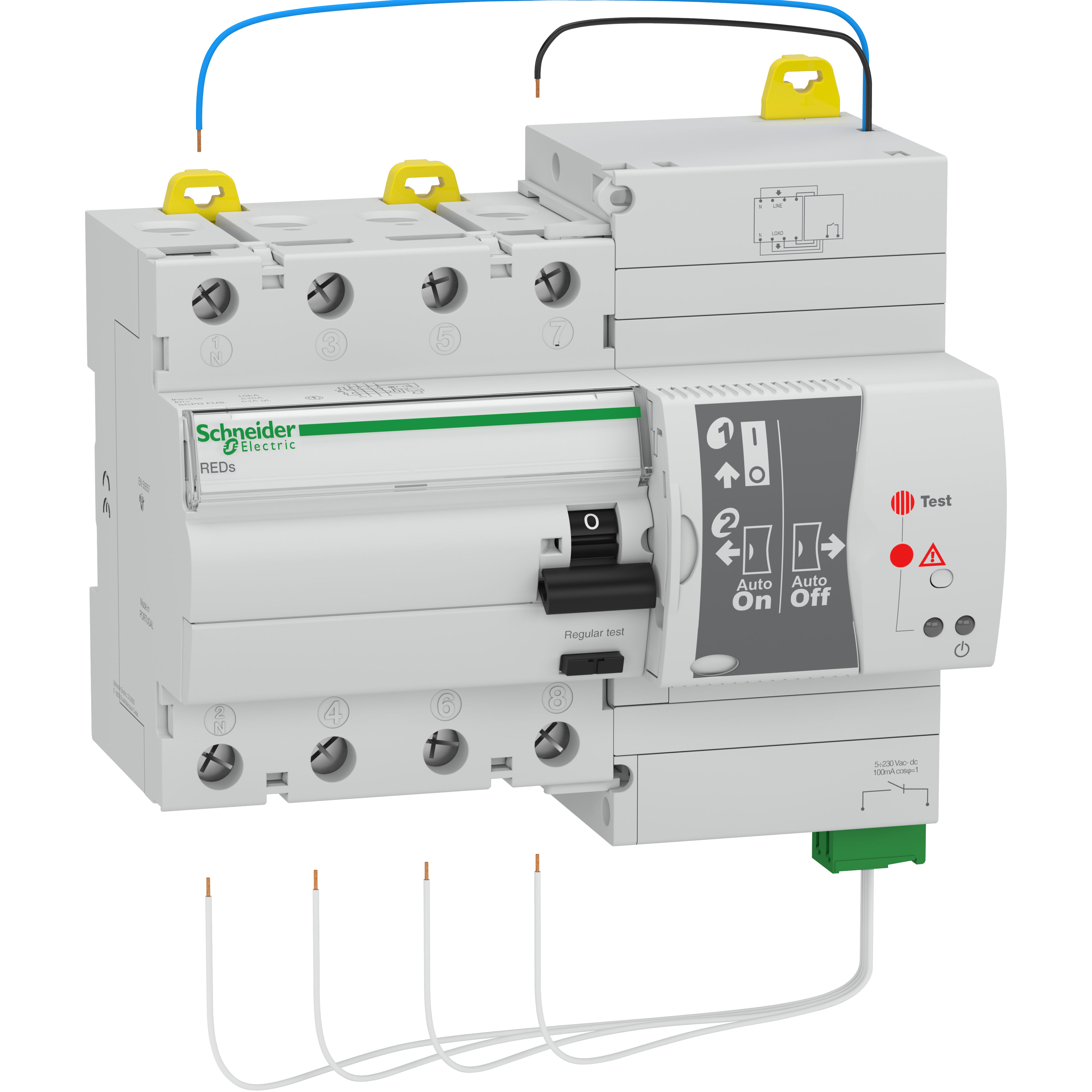 SCHNEIDER ELECTRIC - REDS 4P 40A 30MA CL.A