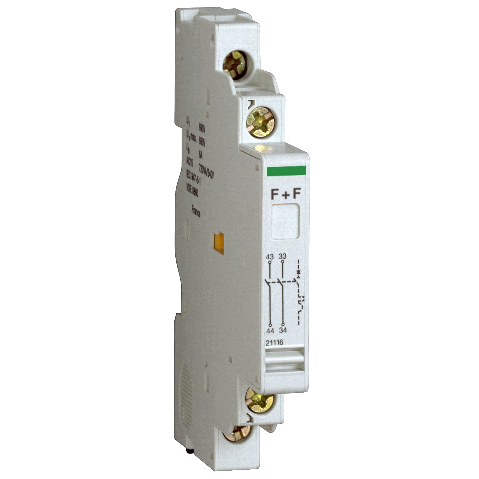 SCHNEIDER ELECTRIC - CONTATTO AUS. F+F PER P25M