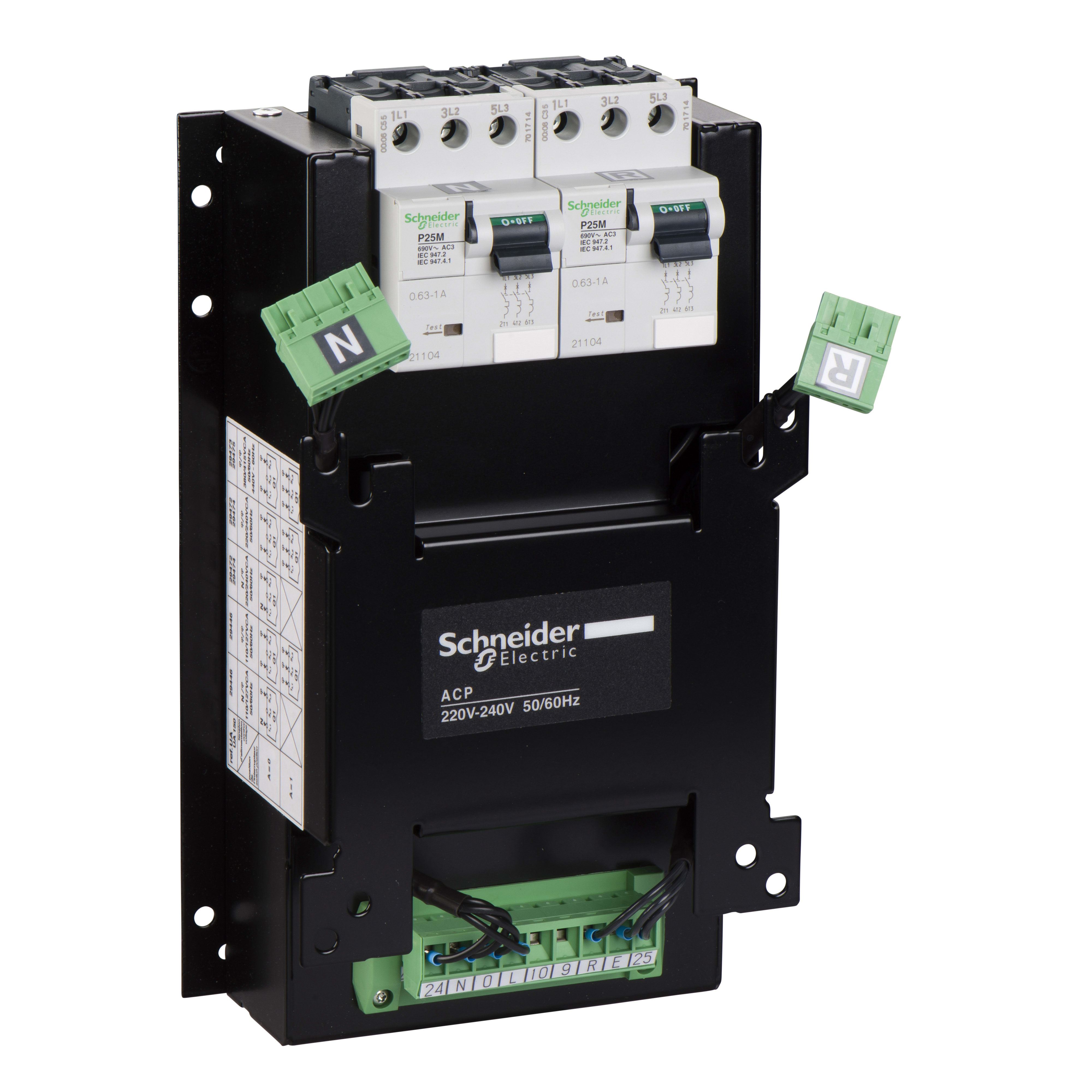 SCHNEIDER ELECTRIC - PIASTRA ACP 380/415VCA