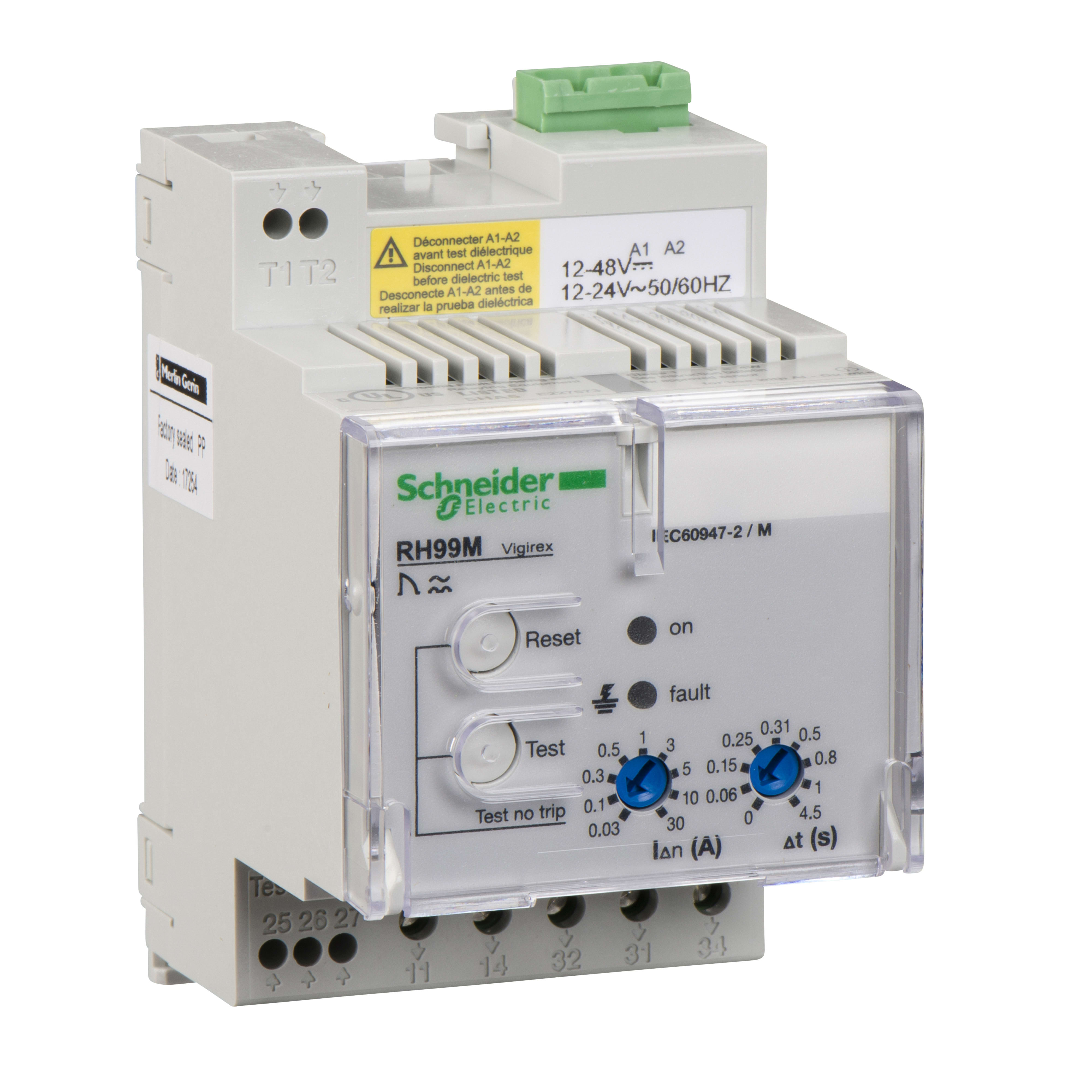 SCHNEIDER ELECTRIC - VIGIREX RH99M 12/24VCA 12/48VCC R.M