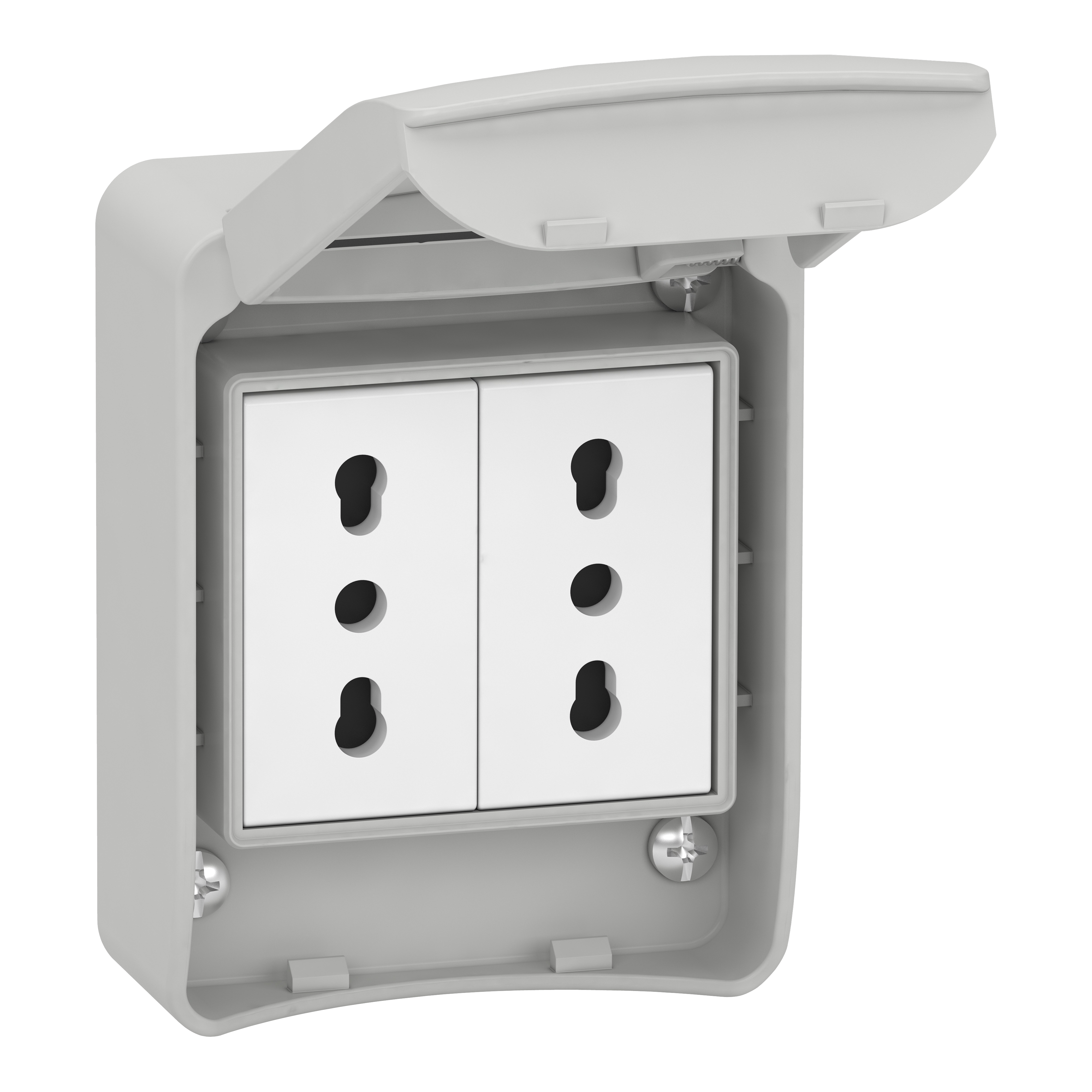 SCHNEIDER ELECTRIC - PRESA INC.2XBIVAL.2P+T 230V (18PZ)