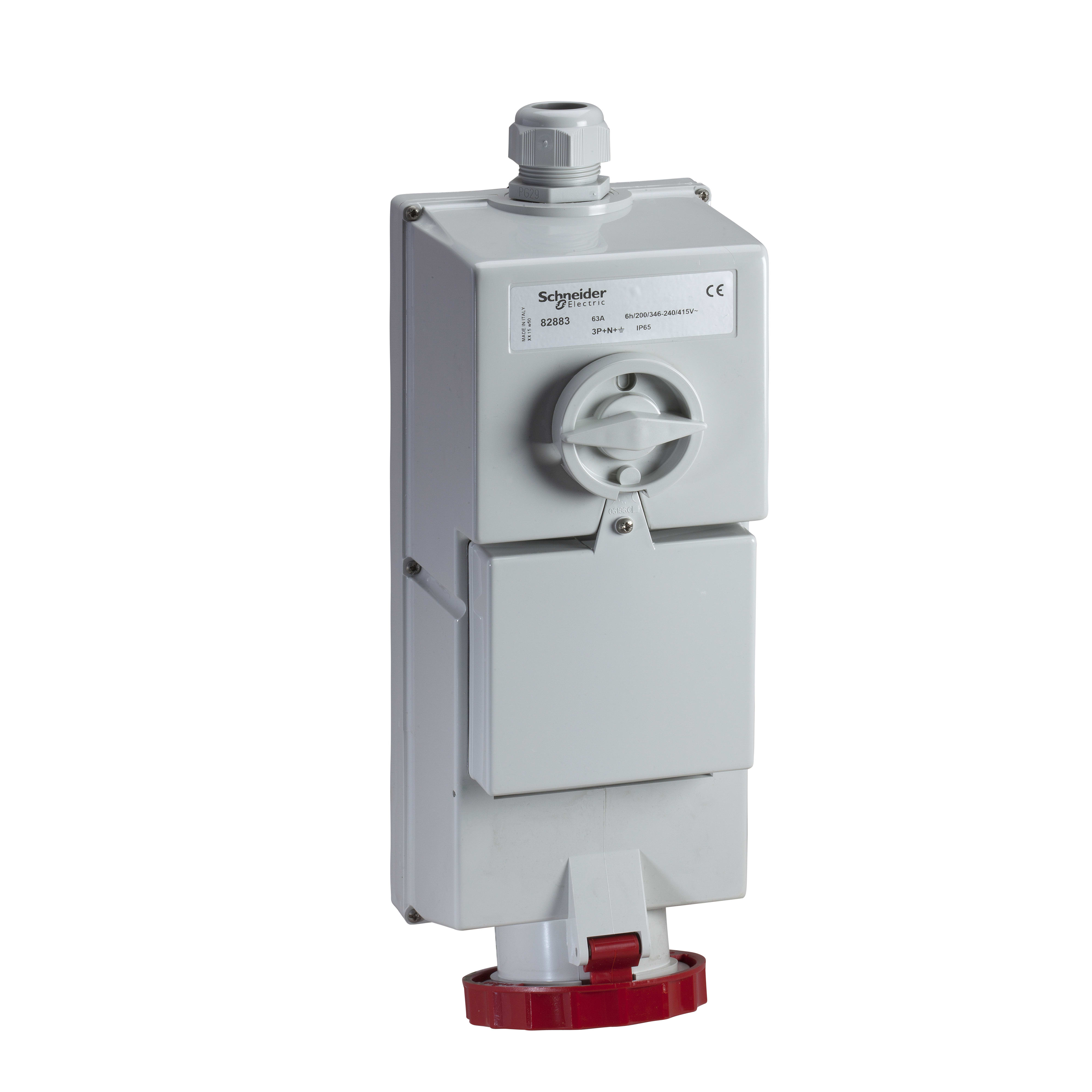 SCHNEIDER ELECTRIC - PRESA IB FUSE IP65 3PNT 63A 380V