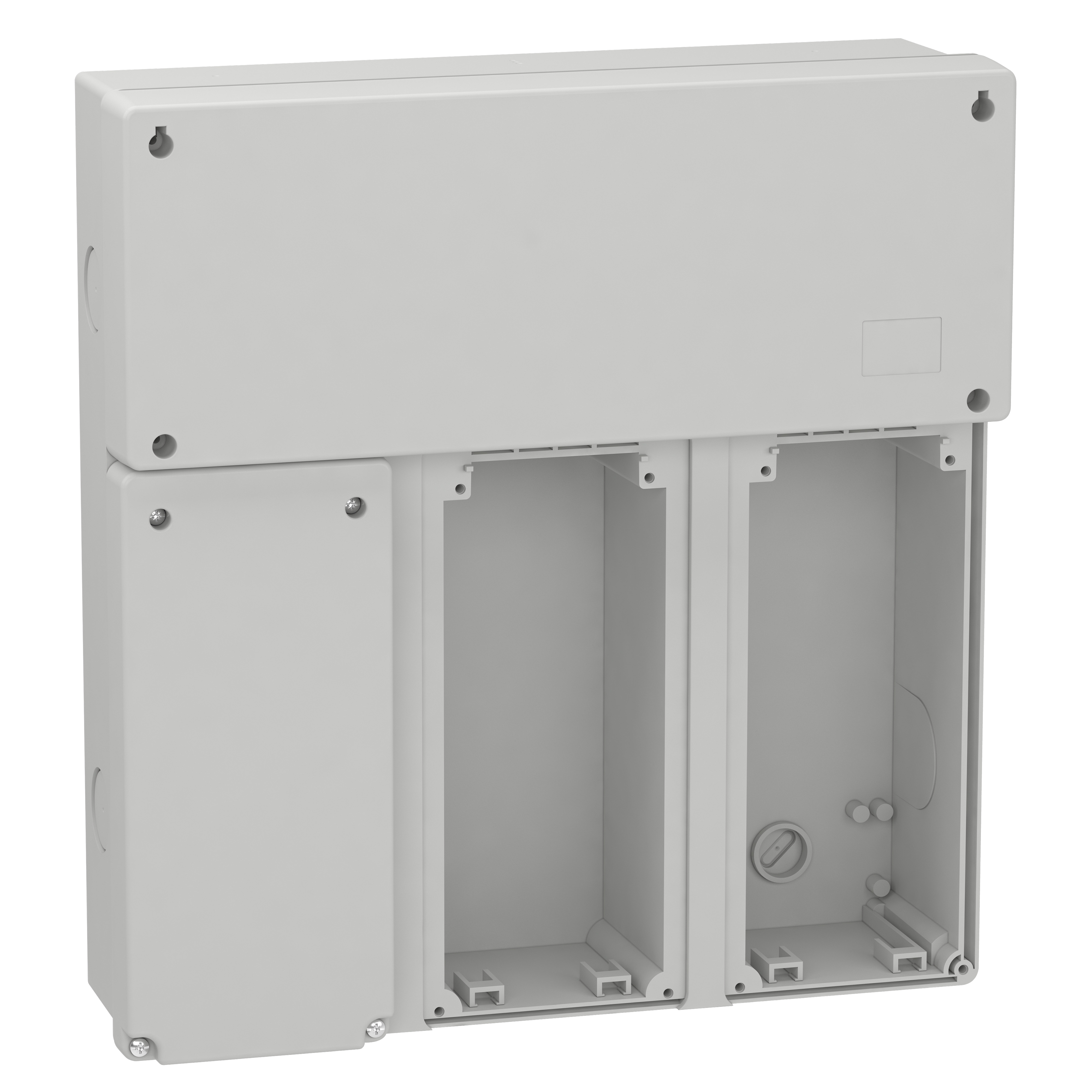 SCHNEIDER ELECTRIC - BASE MODULARE 3 PRESE INTERBLOCCATE