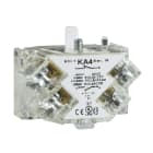 SCHNEIDER ELECTRIC - Blocco cont. con terminali prot. - 9001K - 1 C-O apert. post. - Lega d'argento