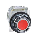 SCHNEIDER ELECTRIC - Pulsante rosso diametro 30 - incassato con ritorno - 1NC-NO